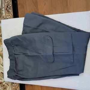 The Children's Place gray steel pull on cargo pants 100% Cotton size 12 …New